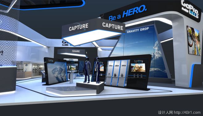科技感 產(chǎn)品展示臺 展示墻_一組科技感 產(chǎn)品展示_展會設(shè)計(jì),陳列設(shè)計(jì)_作品詳情_產(chǎn)品展示-設(shè)計(jì)人
